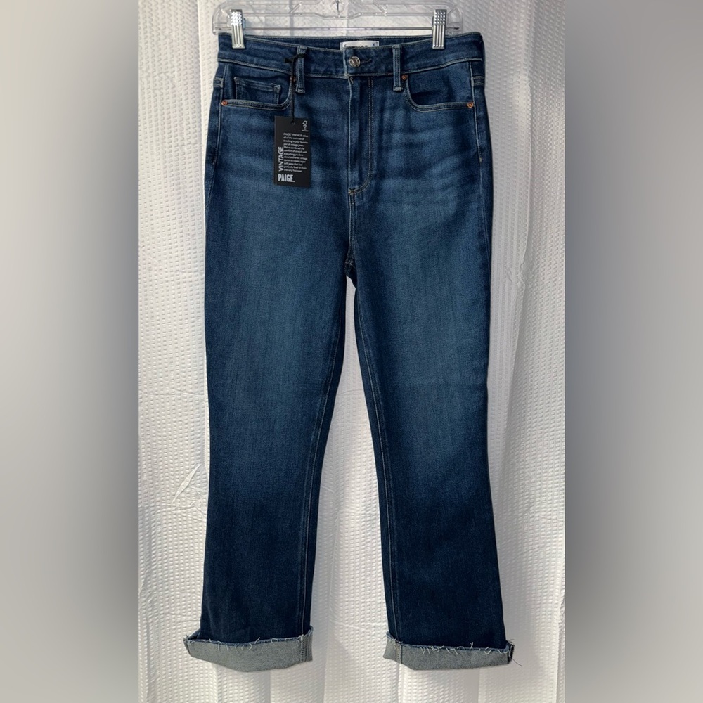 NWT Paige Women's Claudine High Rise Ankle Flare Size 29